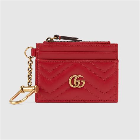 gucci keychain for men|gucci marmont keychain wallet.